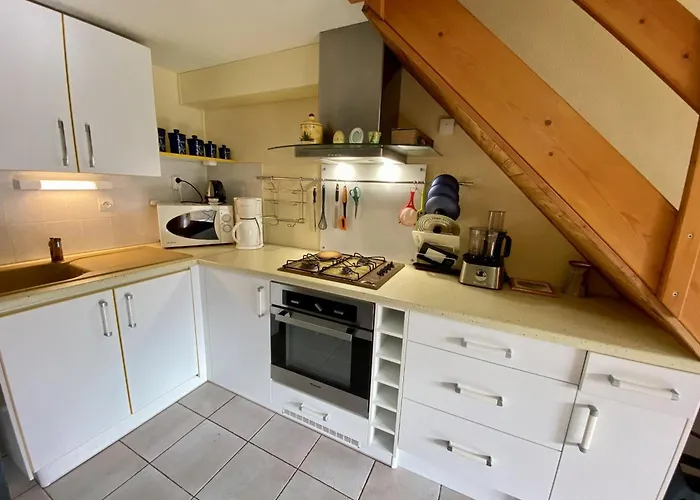 빌라 T2 Mezzanine A 300m De La Avec Jardin, Ideal Famille, Parking, Animaux Acceptes - Fr-1-795-37 *
