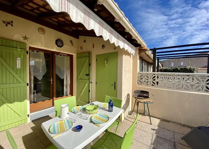 T2 Mezzanine A 300m De La Avec Jardin, Ideal Famille, Parking, Animaux Acceptes - Fr-1-795-37 * 나르본